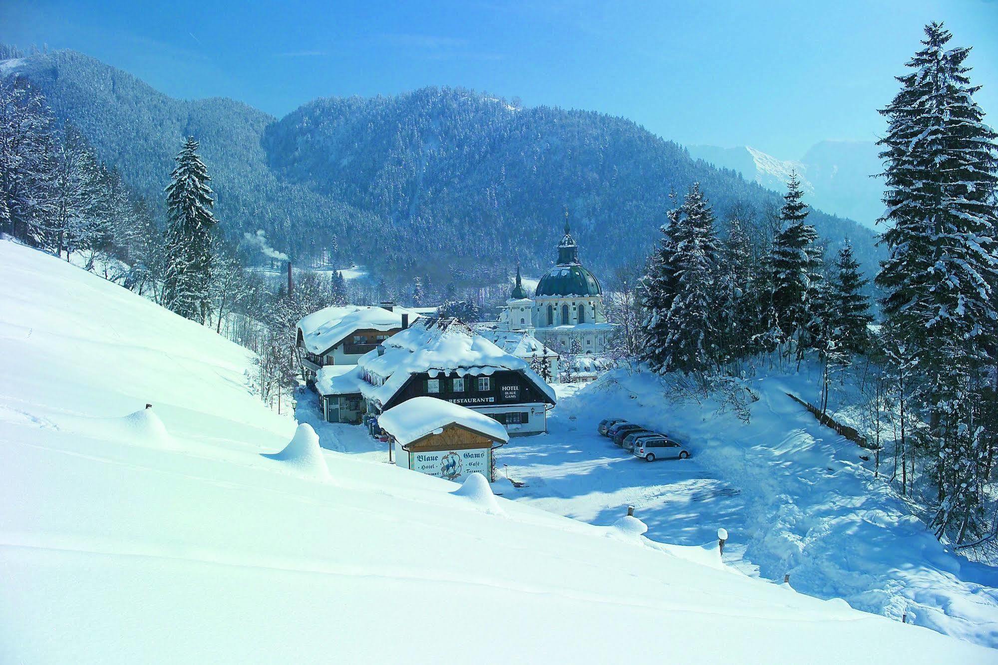 Gasthof Blaue Gams Ettal Exteriér fotografie